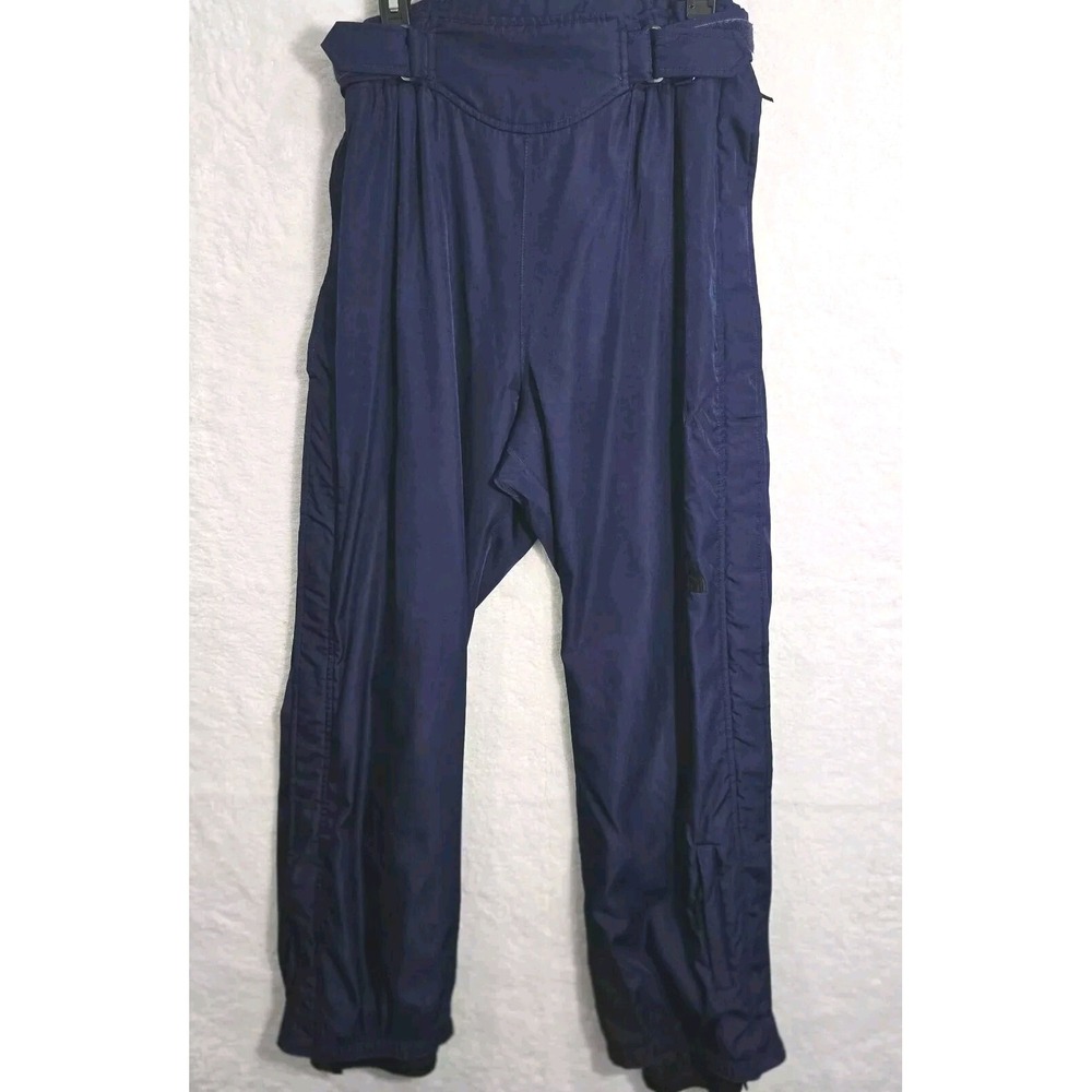 The North Face Blue Women's Snow Pants Full Zip Size 14‎ Ski Snowboard Winter
